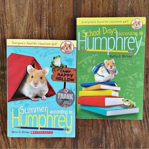 Scholastic Set of 2 Humphrey Books by Betty G. Birney